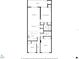 Detailed floor plan showcasing the layout of the home, including the primary bedroom and kitchen at 20002 Gulf Blvd # 2803, Indian Shores, FL 33785