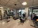 The community's fitness center is well-equipped with treadmills and exercise machines at 23220 Shining Star Dr, Land O Lakes, FL 34639