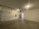 This two car garage is spacious and has a door to the interior of the house at 35233 White Water Lily Way, Zephyrhills, FL 33541