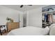 Cozy bedroom with a dresser, ample closet space, and a calm, relaxing atmosphere at 500 62Nd S St, St Petersburg, FL 33707