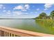 Serene lake view showcasing the calm waters and the lush greenery along the shoreline at 7903 Seminole Blvd # 2203, Seminole, FL 33772