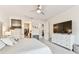 Spacious main bedroom features neutral tones, a large window, and access to the ensuite bathroom and walk-in closet at 7903 Seminole Blvd # 2203, Seminole, FL 33772
