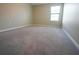 Carpeted bedroom featuring one window for natural light at 9650 Sage Creek Dr, Ruskin, FL 33573