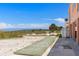 Enjoy outdoor activities with a convenient shuffleboard court by the beachside property at 10280 Gulf Blvd # 12, St Petersburg, FL 33706