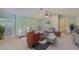 Inviting living room with stylish furnishings, soft lighting, and a comfortable seating arrangement at 12305 Freesia Ct, Riverview, FL 33569