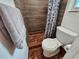 Cozy bathroom featuring tiled shower and floor and a neutral color palette at 2152 Mckinley St, Clearwater, FL 33765