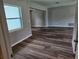 Neutral colored walls paired with newer flooring gives a refreshed look to the interior space at 2152 Mckinley St, Clearwater, FL 33765