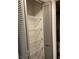Small linen closet with shelving at 3610 54Th W St # B8, Bradenton, FL 34209