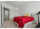 Bedroom with ample space, closet, and access to the bathroom at 20115 Nob Oak Ave, Tampa, FL 33647