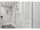 Bright bathroom with a granite countertop, and a linen closet at 4104 Northmeadow Cir # 4104, Tampa, FL 33618