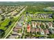 A high angle view of the neighborhood illustrating the position of the house at 12218 Avondale Oak Pl, Riverview, FL 33578