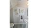 Small bathroom with pedestal sink and toilet at 7780 Hidden Creek Loop # 104, Lakewood Ranch, FL 34202