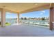 Large balcony offering stunning waterfront views at 44 Bayview S Ct # A, St Petersburg, FL 33711