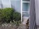 Private condo entry with landscaping at 5380 4Th N St # 203, St Petersburg, FL 33703