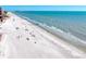 Beautiful beach featuring soft, white sand and clear turquoise water, perfect for relaxation and recreation at 15405 Gulf Blvd # B1, Madeira Beach, FL 33708