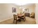 Elegant dining room with a wood table and four chairs at 36750 Us Highway 19 N # 21305, Palm Harbor, FL 34684