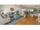 Spacious living room with hardwood floors at 5940 Pelican Bay S Plz # 1204, Gulfport, FL 33707