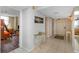 Inviting hallway featuring tile floor and access to multiple rooms at 15316 Gulf Blvd # 604, Madeira Beach, FL 33708