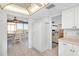 Kitchen featuring a dining area and seamless transition to the living room, enhancing open-concept living at 15316 Gulf Blvd # 604, Madeira Beach, FL 33708