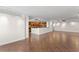 Spacious living room with kitchen and breakfast bar at 5200 Brittany S Dr # 4-1102, St Petersburg, FL 33715