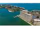 Stunning aerial view of waterfront high-rise building at 5200 Brittany S Dr # 4-1102, St Petersburg, FL 33715