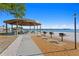 Covered picnic area with grills and waterfront views at 5200 Brittany S Dr # 4-1102, St Petersburg, FL 33715