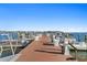 Community boat dock with multiple slips at 5200 Brittany S Dr # 4-1102, St Petersburg, FL 33715