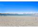 Private beach access with calm waters and a beautiful view at 5200 Brittany S Dr # 4-1102, St Petersburg, FL 33715
