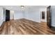 Spacious bedroom with hardwood floors and ensuite bathroom at 2441 69Th S Ave, St Petersburg, FL 33712