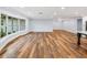 Spacious living area with hardwood floors and a large bay window at 2441 69Th S Ave, St Petersburg, FL 33712