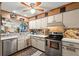 Modern kitchen with stainless steel appliances at 5537 Sea Forest Dr # 302, New Port Richey, FL 34652