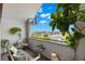 Spacious balcony with neighborhood views at 5537 Sea Forest Dr # 302, New Port Richey, FL 34652
