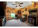 Fun game room featuring a pinball machine and arcade game at 12476 Jaybird Rd, Weeki Wachee, FL 34614