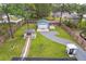 Large backyard with gazebo, shed, and fenced area at 12476 Jaybird Rd, Weeki Wachee, FL 34614