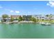 Waterfront view of building and neighboring properties at 1848 Shore S Dr # 501, South Pasadena, FL 33707