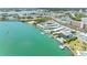 Aerial view of waterfront community and surrounding area at 1848 Shore S Dr # 501, South Pasadena, FL 33707