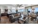 Open living area with kitchen and water views at 1848 Shore S Dr # 501, South Pasadena, FL 33707