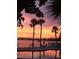 Sunset view over the water reflected in the pool at 1848 Shore S Dr # 501, South Pasadena, FL 33707