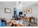 Home office with hardwood floors and city views at 1848 Shore S Dr # 501, South Pasadena, FL 33707