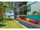 Kayaks conveniently stored near waterfront access at 1848 Shore S Dr # 501, South Pasadena, FL 33707