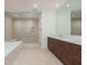 Modern bathroom with double vanity, large shower, and sleek design at 301 1St Street South # 2304, St Petersburg, FL 33701