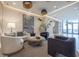 Comfortable and elegant lobby area at 301 1St Street South # 2304, St Petersburg, FL 33701