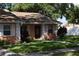 Inviting home exterior with landscaping, a walkway, and a welcoming feel at 2250 Druid E Rd # 605, Clearwater, FL 33764