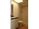 Clean bathroom with shower, toilet and vanity at 9720 Indian Key Trl # 117, Seminole, FL 33776