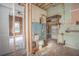 Bathroom under renovation with toilet and exposed plumbing at 440 Cypress St, Tarpon Springs, FL 34689