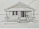 Perspective of a charming craftsman style home's north elevation at 440 Cypress St, Tarpon Springs, FL 34689