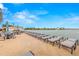 Relaxing poolside lounge area with waterfront views at 9495 Blind Pass Rd # 307, St Pete Beach, FL 33706