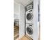 Stackable washer and dryer in a convenient laundry closet at 9495 Blind Pass Rd # 307, St Pete Beach, FL 33706