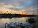 Stunning sunset view over the calm waters at 12405 3Rd E St # 304, Treasure Island, FL 33706