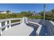 Private dock with seating area overlooking the water at 761 Soundview Dr, Palm Harbor, FL 34683